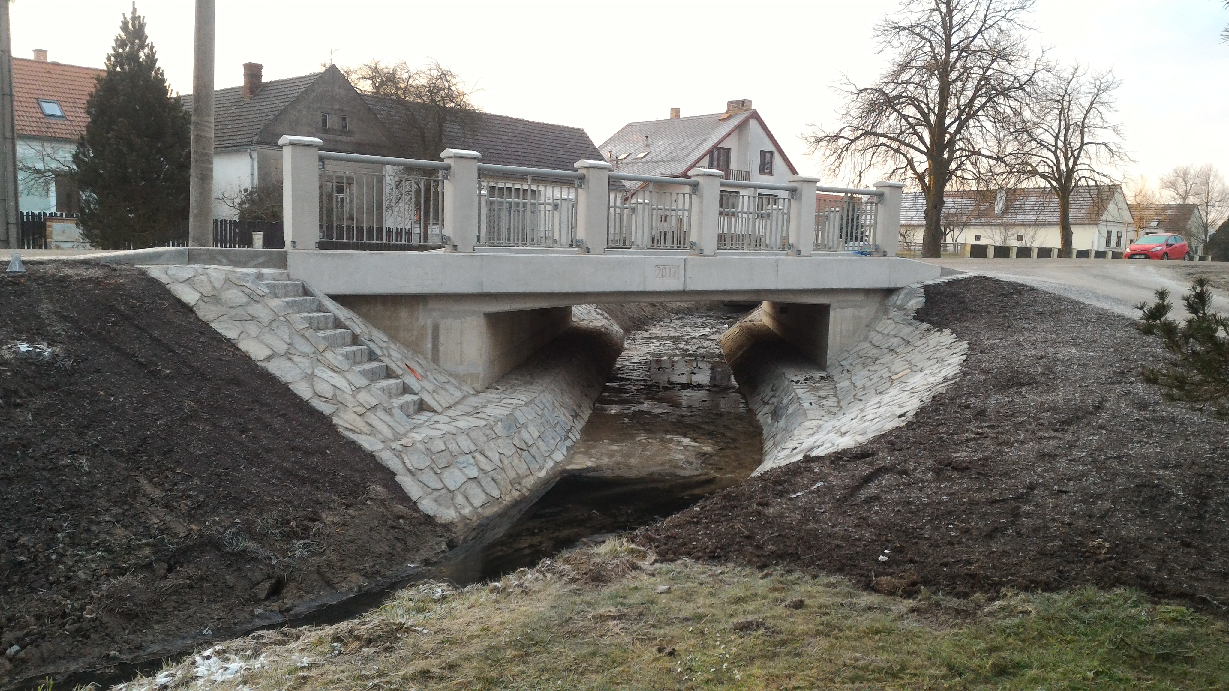 Mažice – rekonstrukce mostů na území obce - Construcția de drumuri & poduri