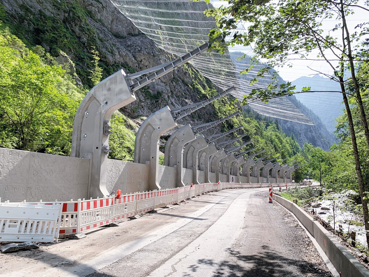 Steinschlagschutz, Radmer - Construcții civile Steinschlagschutz, Radmer - Construcții civile