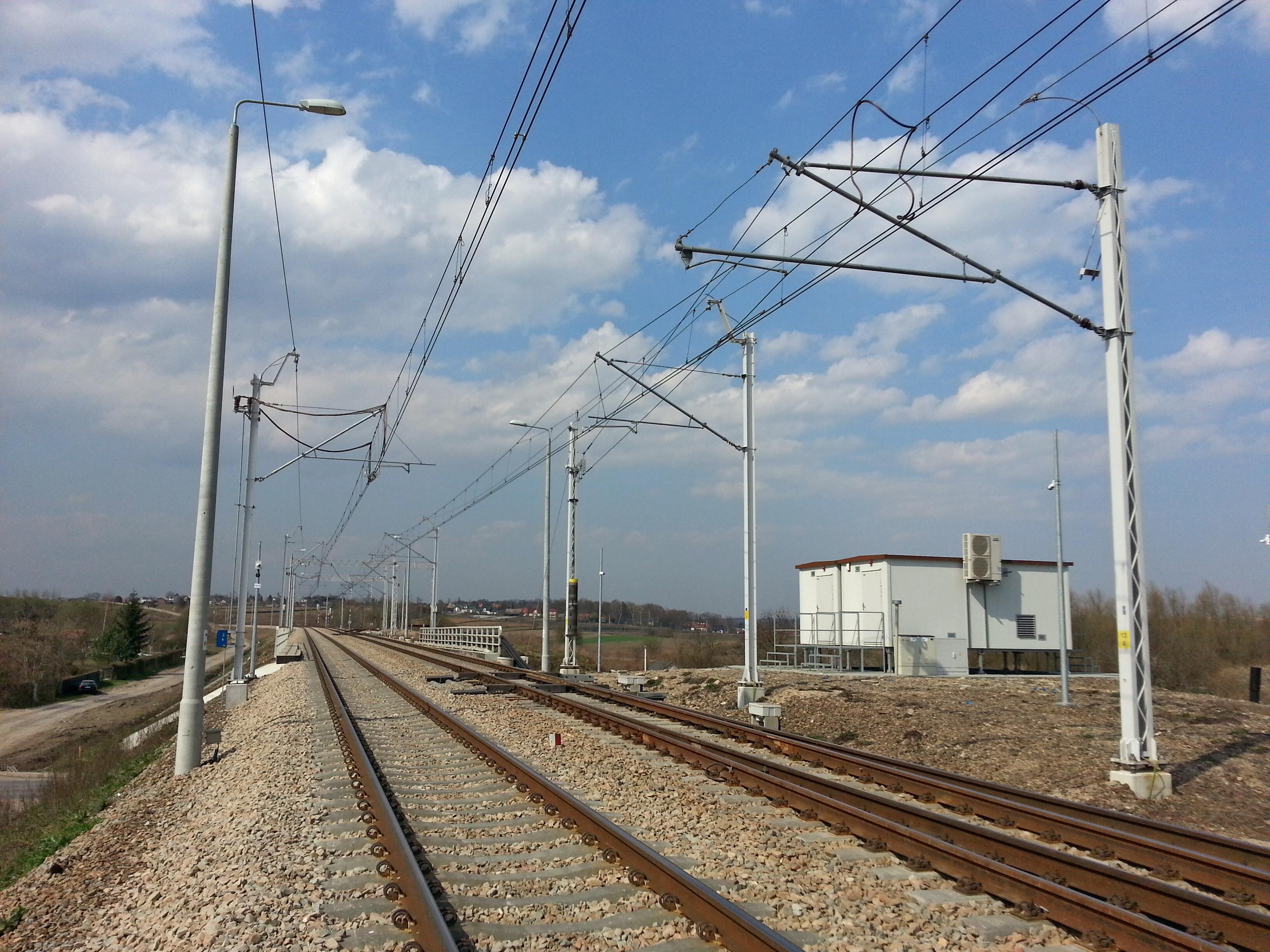 Linia 95 – odcinek Kraków Batowice – Kraków Nowa Huta - Construcții feroviare
