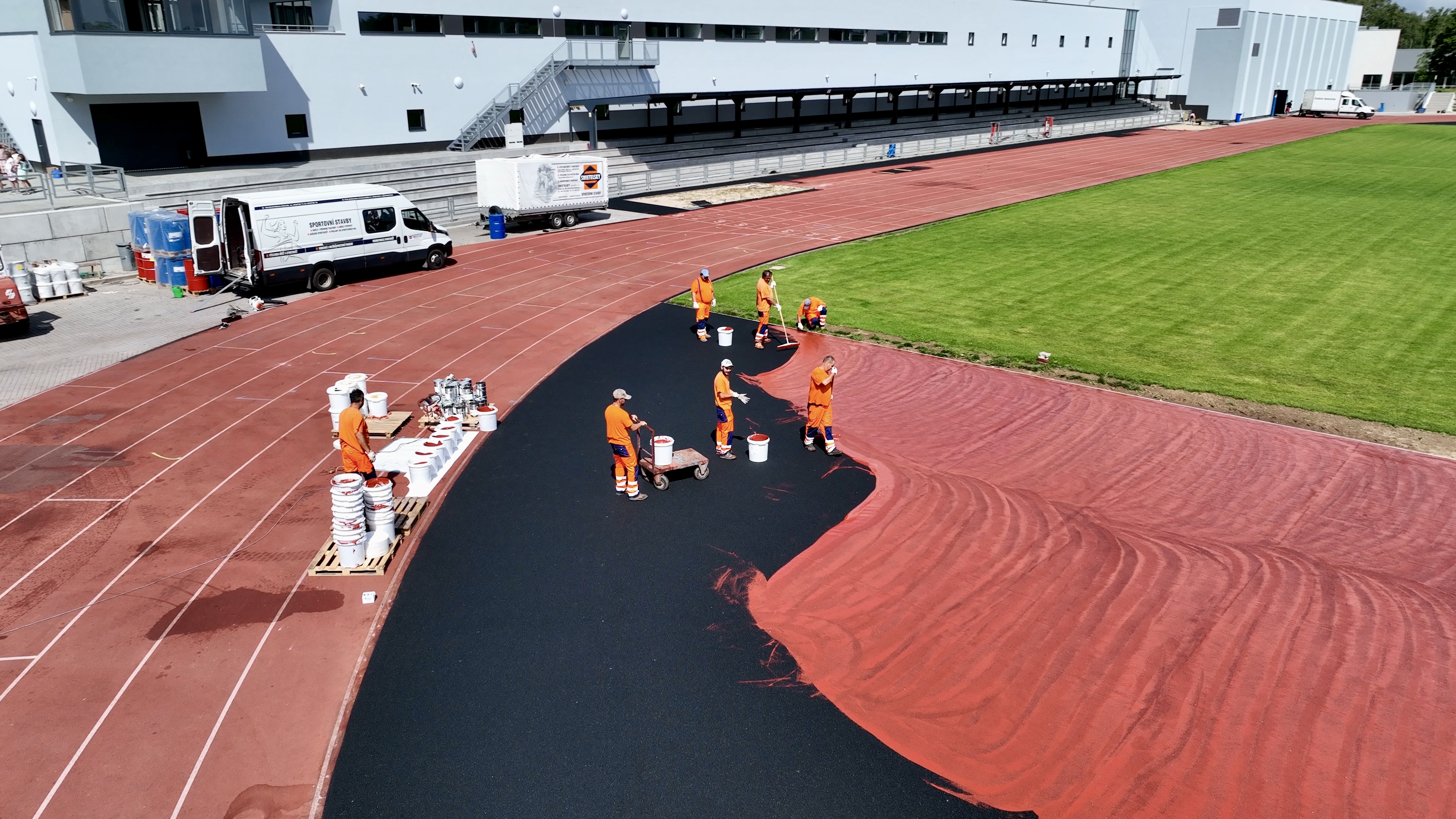 Tábor – retoping povrchů na Stadionu Míru - Competență de specialitate